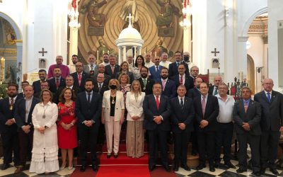 Misa del 75 aniversario fundacional de la Agrupación de Cofradías de Semana Santa