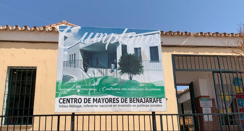El Centro de Día de Mayores de Benajarafe, licitado gracias a la subvención de la Diputación
