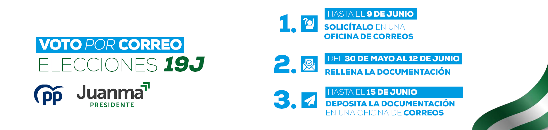 Elecciones 19J voto por correo