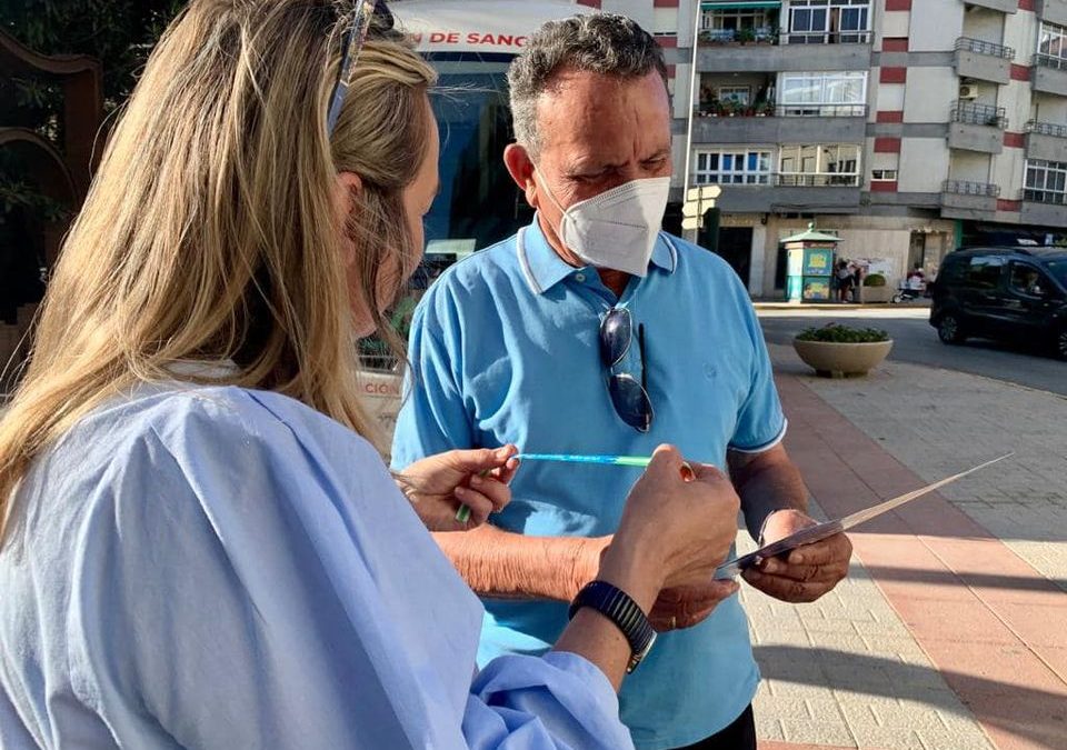 Cita con los veleños en el Paseo de Andalucía