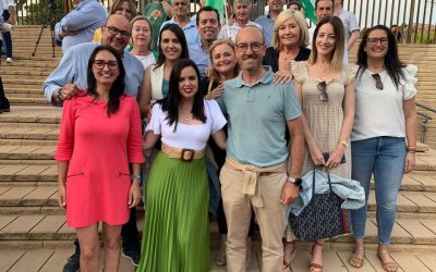 El Partido Popular de Vélez Málaga, en la apertura de campaña de Juanma Moreno en Málaga