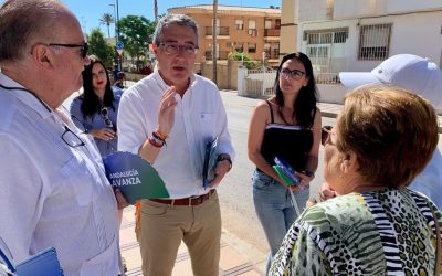La Cala del Moral, nuevo enclave en la campaña electoral