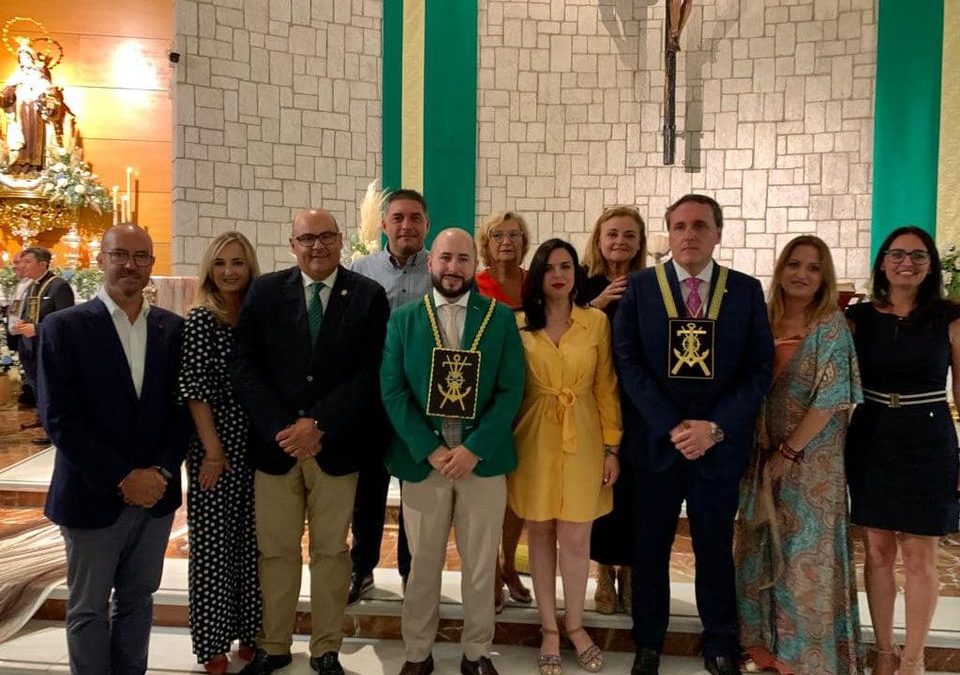 Amplia representación del Partido Popular en el pregón de la Virgen del Carmen de Torre del Mar