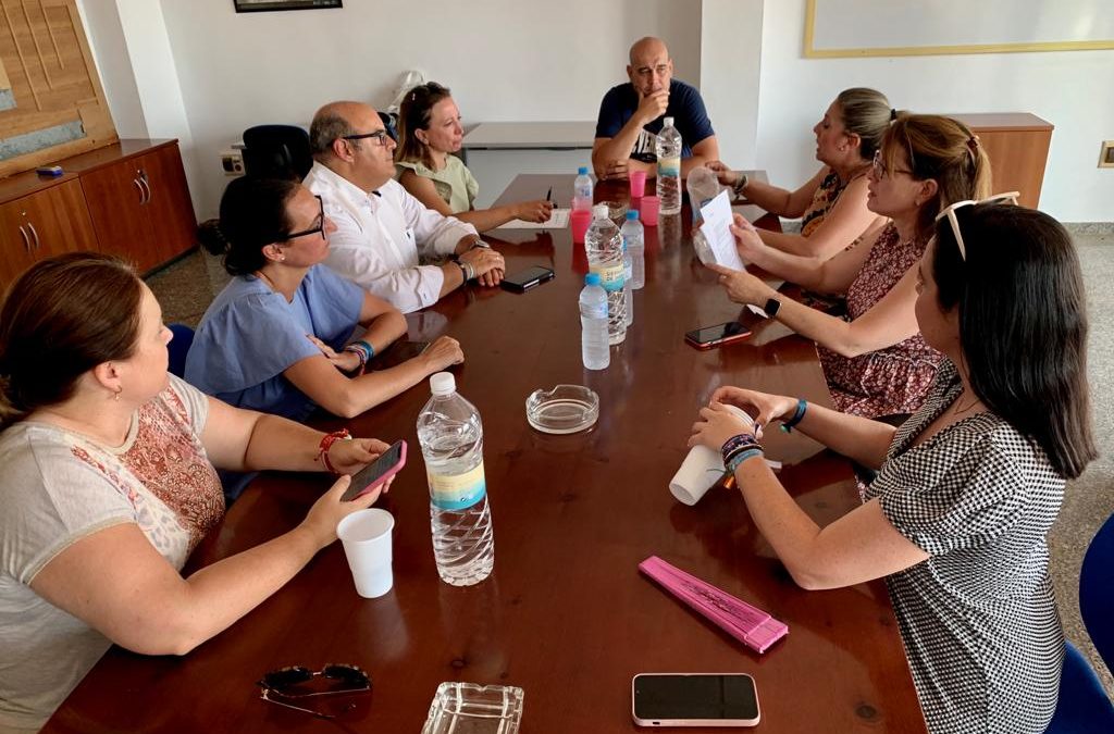 Reunión con la Cofradía de Pescadores de Caleta