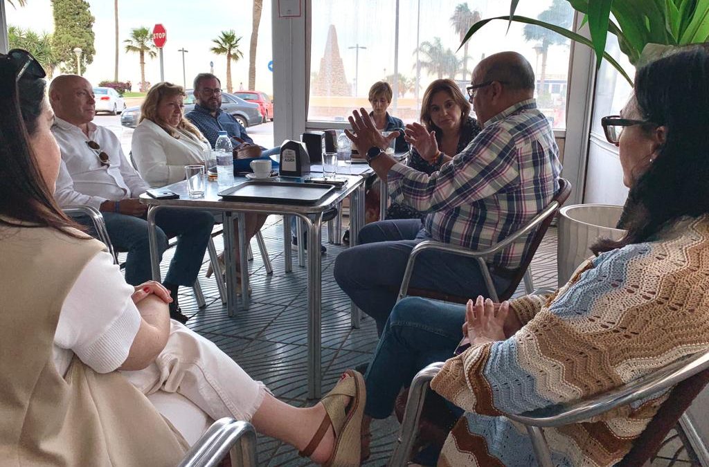 Reunión con la Asociación de Playas de Mezquitilla y Lagos