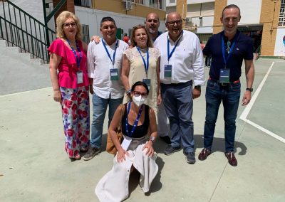 Interventores del PPVelezmalaga con Rocio Ruiz y Jesus Luianez 4
