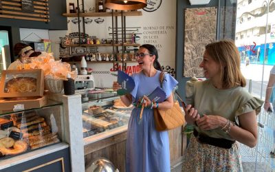 La candidata Patricia Navarro anuncia en Torre del Mar la inclusión del municipio en el Consorcio de Transportes