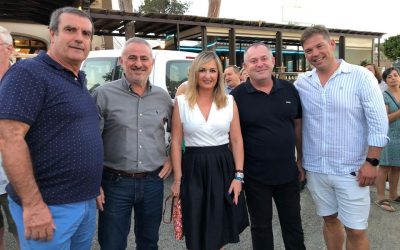 Las Ferias de Almayate y Caleta viven su primera noche de magia