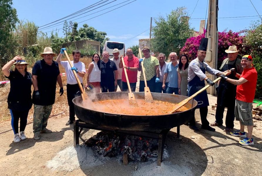 Almayate, volcado con su Feria