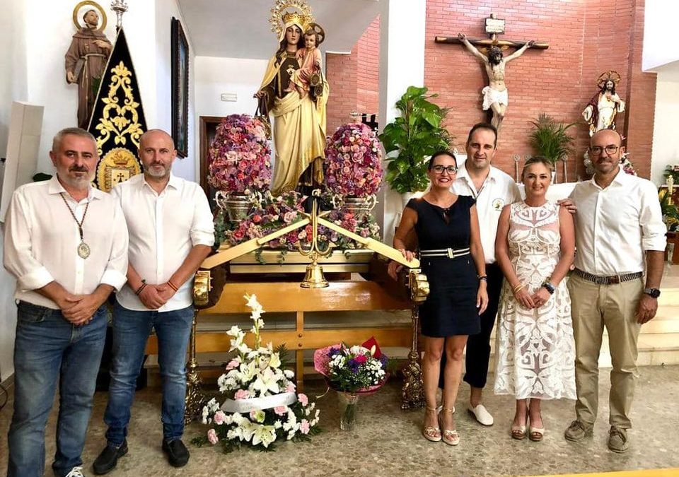 La Virgen del Carmen de Almayate sale al encuentro de su gente