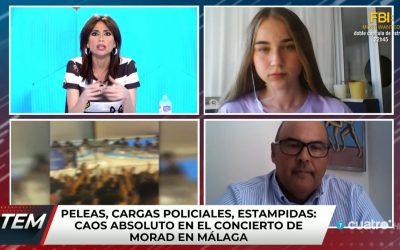 El caos en el concierto de Morad, que no llegó a suspenderse, reflejado en toda la prensa nacional