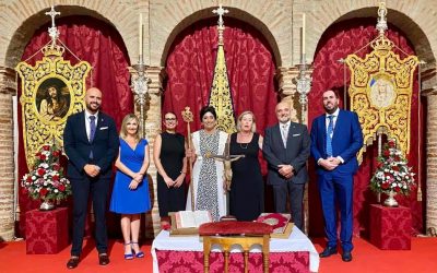 Toma de posesión de la nueva junta de gobierno de la Cofradía de Nuestro Padre Jesús en su Tercera Caída