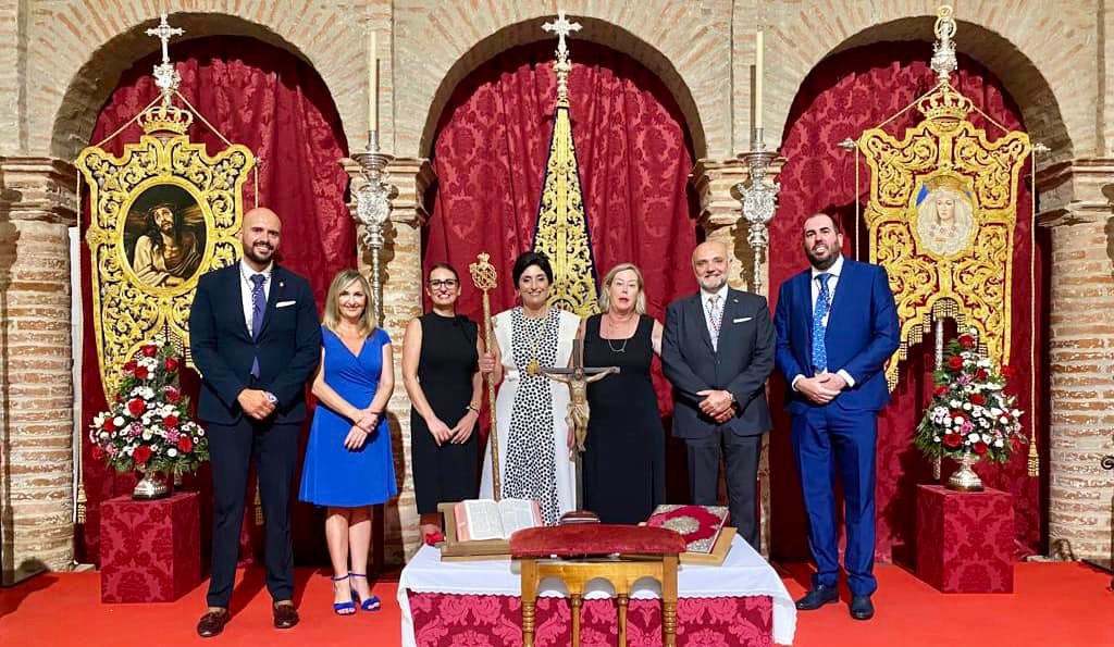 Toma de posesión de la nueva junta de gobierno de la Cofradía de Nuestro Padre Jesús en su Tercera Caída