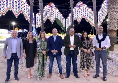 Encendido de la Feria de Noche de San Miguel.