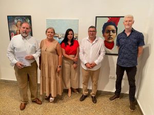 Alejandro Galán, ganador del Premio de Pintura Evaristo Guerra 2022 LourdesFotos Alejandro Galán, ganador del XII Premio de Pintura Evaristo Guerra