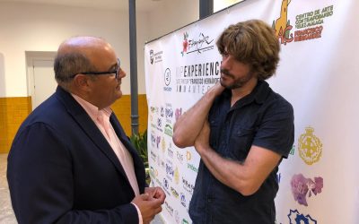 Jesús Lupiáñez, con la Asociación Cultural Francisco Hernández