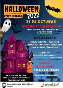 Un Halloween de terror... para las arcas municipales: más de 150.000 euros en suplementos de crédito para fiestas Cartel Velez Halloween de terror en Vélez