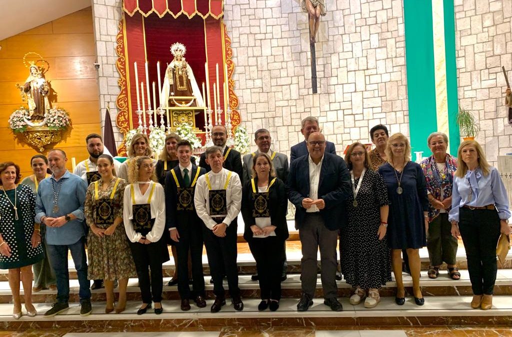 Nueva junta de gobierno del Grupo Parroquial de Ntra. Sra. del Carmen de las Melosas y Protegidas