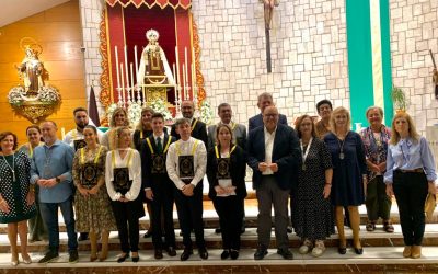 Nueva junta de gobierno del Grupo Parroquial de Ntra. Sra. del Carmen de las Melosas y Protegidas