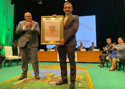 Entrega de los Escudos de Oro de 2020 y 2021