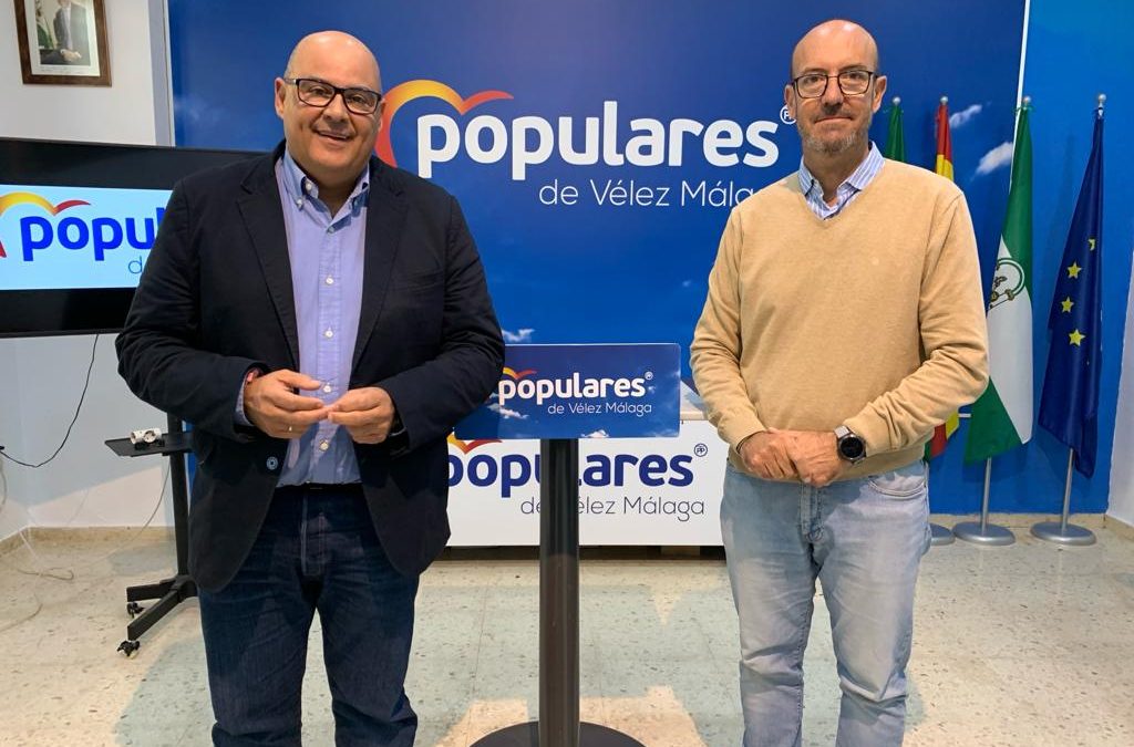 El Partido Popular solicita un pleno extraordinario para debatir mociones que beneficien a Vélez Málaga ante la falta de democracia del equipo de gobierno