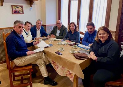 Jesús Lupiáñez se reúne con la cúpula del Partido Popular y presidentes y alcaldes de la Costa del Sol Axarquía