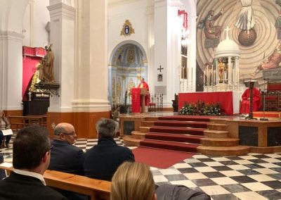 Misa en honor al Santo patrón de Vélez, San Sebastián