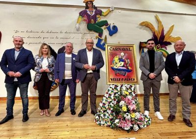 Presentación del cartel del Carnaval de Vélez