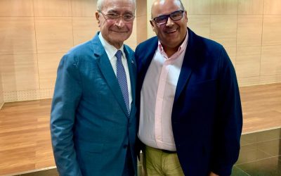 El alcalde de Málaga, Francisco de la Torre, ‘mentor’ de nuestro candidato para la Alcaldía de Vélez Málaga