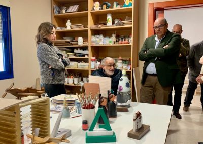 Patricia Navarro y Jesús Lupiáñez, en Amivel
