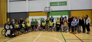 Jesús Lupiáñez, junto a la consejera Loles López en el entrenamiento del Amivel