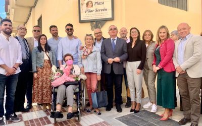 Inaugurada la plaza Pilar Serrán